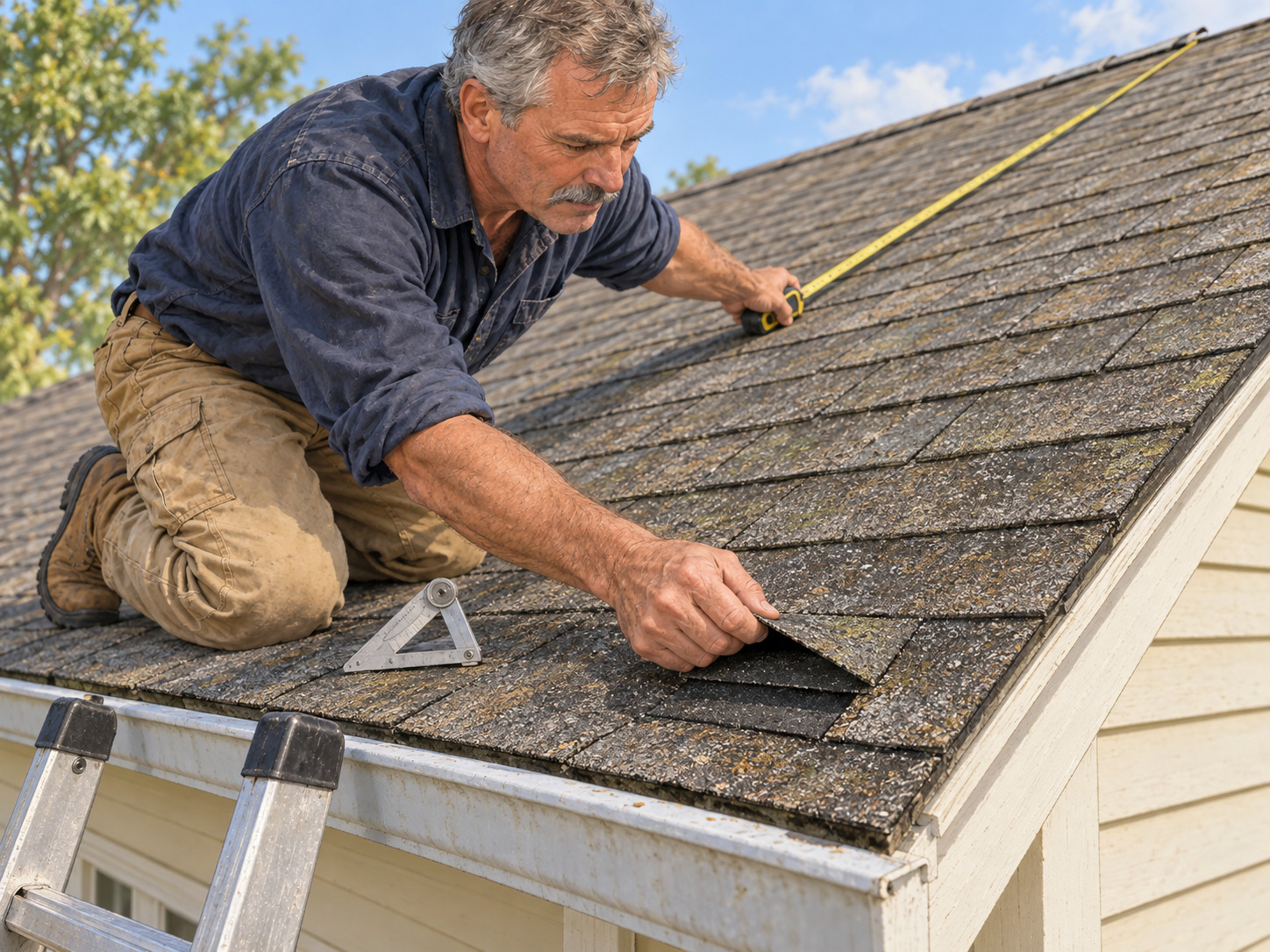 Measure the roof